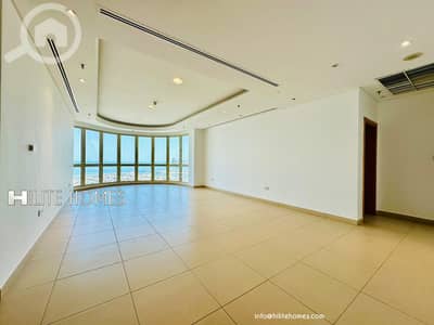فلیٹ 3 غرف نوم للايجار في الشعب البحري، مدينة الكويت - Three bedroom apartment for rent in Shaab with sea view