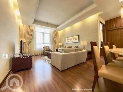 2 Bedroom Apartment for Rent in Sharq, Kuwait City - Two Bedroom Furnished Apartment for Rent in Sharq