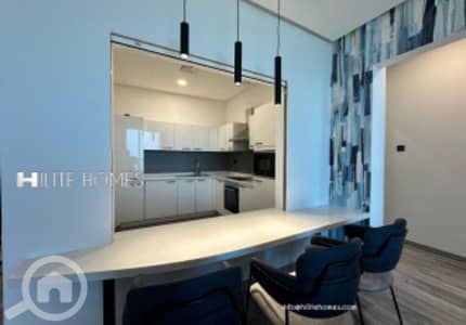 فلیٹ 2 غرفة نوم للايجار في مهبولة، مدينة الكويت - SEA VIEW SEMIFURNISHED TWO BEDROOM APARTMENT FOR RENT IN MAHBOULA