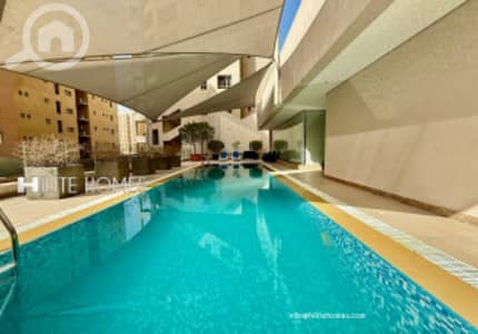 3 Bedroom Apartment for Rent in Al Salmiya, Kuwait City - Sea view three bedroom apartment for rent, Salmiya