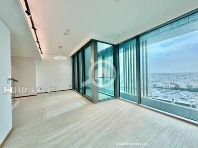 شقة 2 غرفة نوم للايجار في الدعية، مدينة الكويت - Brand New 3-Bedroom Duplex Sea View for Rent in Daiya