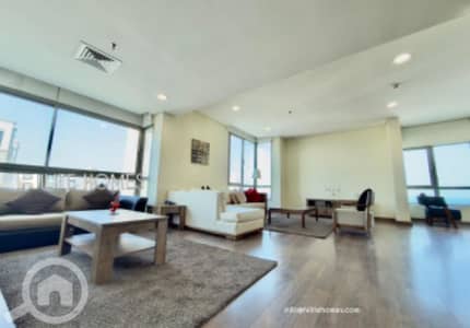 شقة 3 غرف نوم للايجار في السالمية، مدينة الكويت - Three Bedroom Seaview Furnished Duplex for rent in Salmiya