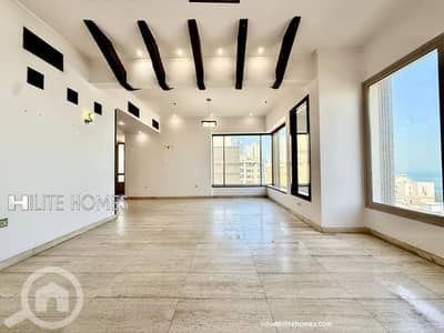 3 Bedroom Apartment for Rent in Sha'ab, Kuwait City - Three Bedroom Sea view Apartment in Al Shaab