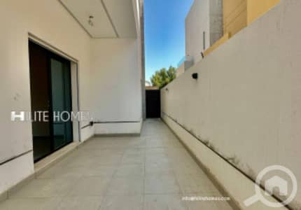 فلیٹ 3 غرف نوم للايجار في الجابرية، مدينة الكويت - Brand new Ground floor apartment in Al-Jabriya