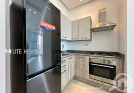 شقة 1 غرفة نوم للايجار في السالمية، مدينة الكويت - Modern one-bedroom apartment in Salmiya