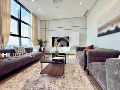 فلیٹ 2 غرفة نوم للايجار في صباح السالم، مدينة الكويت - Brand new, fully furnished 2-bedroom apartment in Sabah Al Salem