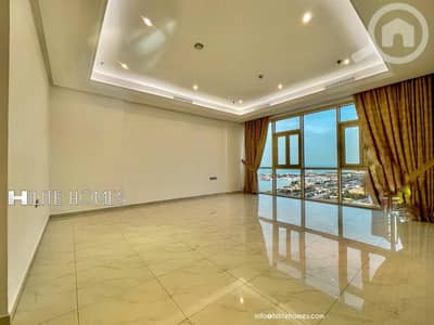 شقة 3 غرف نوم للايجار في السالمية، مدينة الكويت - 3-bedroom semi furnished flat In Salmiya.
