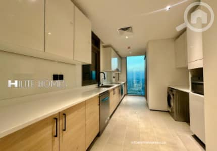 فلیٹ 3 غرف نوم للايجار في الدعية، مدينة الكويت - Stunning Three-Bedroom Sea View Apartment for Rent in Daiya فلیٹ 3 غرف نوم للايجار في الدعية، مدينة الكويت - Stunning Three-Bedroom Sea View Apartment for Rent in Daiya