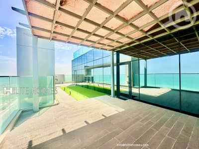 شقة 3 غرف نوم للايجار في صباح السالم، مدينة الكويت - Luxury Seaview Beautiful penthouse with terrace in Sabha Al Salem