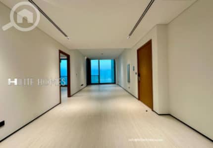 فلیٹ 3 غرف نوم للايجار في الدعية، مدينة الكويت - Stunning Three-Bedroom Sea View Apartment for Rent in Daiya