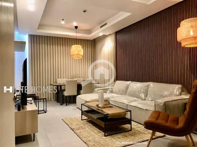 فلیٹ 2 غرفة نوم للايجار في السالمية، مدينة الكويت - Spacious 2 bedroom furnished apartments in Salmiya ,Close to Lulu