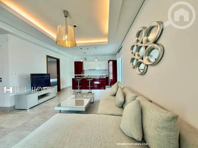 فلیٹ 1 غرفة نوم للايجار في المنقف، مدينة الكويت - One bedroom Fully Furnished Apartment in Mangaf