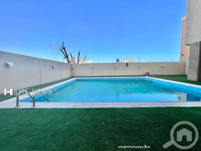 فلیٹ 1 غرفة نوم للايجار في مهبولة، مدينة الكويت - One bedroom fully furnished apartment in Mahboula w
