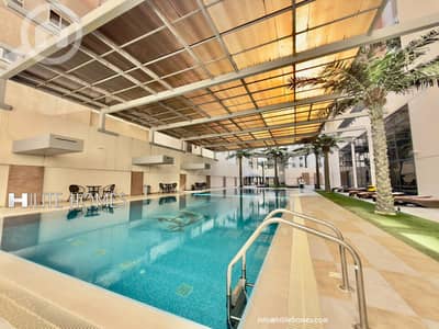 شقة 2 غرفة نوم للايجار في صباح السالم، مدينة الكويت - Seaview 2 bedroom semi furnished apartment for rent in Sabha Al Salem