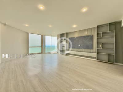 شقة 2 غرفة نوم للايجار في بنيد القار، مدينة الكويت - Two bedroom Seaview apartment for rent in Bneid Al qar