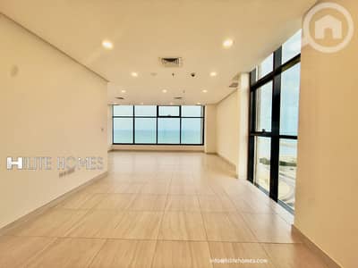 فلیٹ 3 غرف نوم للايجار في صباح السالم، مدينة الكويت - Three bedroom Seaview apartment for rent in Sabha Al Salem