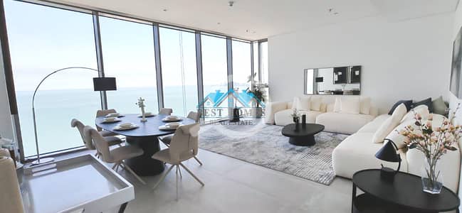 3 Bedroom Flat for Rent in Al Shaab sea, Kuwait City - Luxury 3 Bedrooms Sea View Furnished Apartment in Shaab Al Bahri
