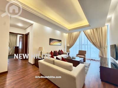 شقة 2 غرفة نوم للايجار في الجابرية، مدينة الكويت - Fully Furnished 2BR Serviced Apartment for Rent in Jabriya, Kuwait