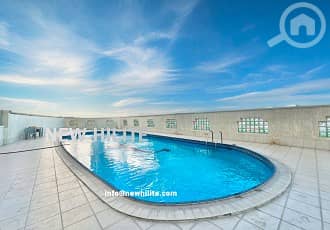 3 Bedroom Flat for Rent in Al Salmiya, Kuwait City - Renovated Three-Bedroom Seaview Apartment for Rent in Salmiya