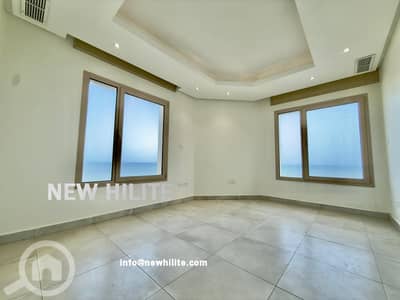 فلیٹ 2 غرفة نوم للايجار في البدع، مدينة الكويت - Luxury 2-Bedroom Sea View Apartment for Rent in Al-Bida