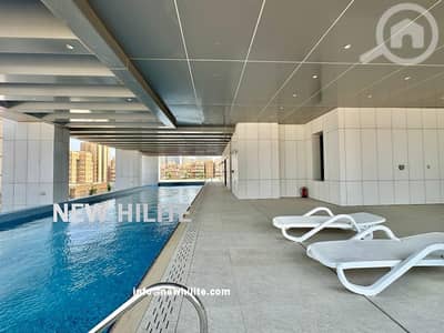 2 Bedroom Flat for Rent in Al Daiya, Kuwait City - Brand New 2-Bedroom City View Duplex with Balcony for Rent near Daiyya