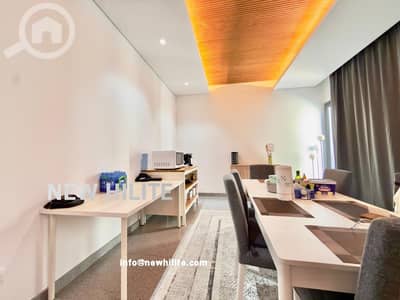 3 Bedroom Apartment for Rent in Sabah Al Salem, Kuwait City - Luxury Fully Furnished 3 Bedroom Apartment for Rent in Sabah Al Salem