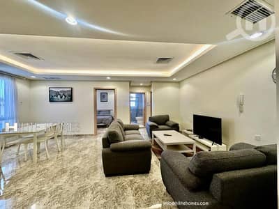 فلیٹ 1 غرفة نوم للايجار في الفنطاس، مدينة الكويت - One bedroom furnished apartment for rent in Fintas
