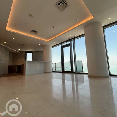 شقة 3 غرف نوم للايجار في الدعية، مدينة الكويت - Semi-furnished apartment with sea view for rent in Hessa Al Mubarak