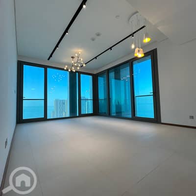 2 Bedroom Flat for Rent in Al Daiya, Kuwait City - Semi-furnished duplex with sea view for rent in Hessa Al Mubarak