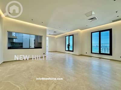 فلیٹ 4 غرف نوم للايجار في الدعية، مدينة الكويت - Brand-New 4 Bedroom Seaview Floor for Rent in Daiya