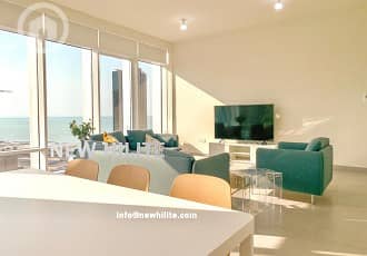 فلیٹ 3 غرف نوم للايجار في الشرق، مدينة الكويت - Three Bedroom Apartment for Rent in Sharq Kuwait City