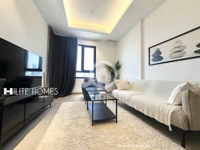 شقة 2 غرفة نوم للايجار في دسمان، مدينة الكويت - Two bedroom furnished apartment for rent in Dasman