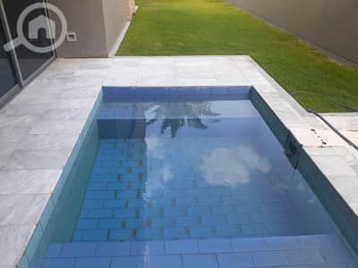 فیلا 4 غرف نوم للايجار في أبو الحصانية، مدينة الكويت - Modern villa with pool and garden for rent in Abu Al-Hasaniya