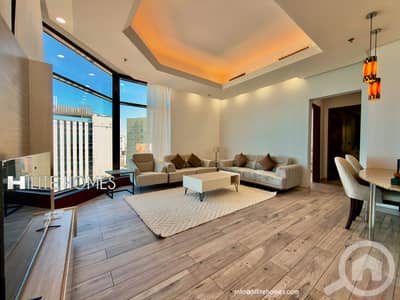 1 Bedroom Apartment for Rent in Bnied Al Qar, Kuwait City - Fully furnished luxury one Bedroom Serviced Apartment in Bneid Al Qar