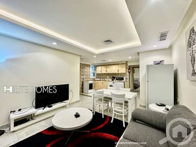 2 Bedroom Apartment for Rent in Al Fintas, Kuwait City - Two bedroom furnished apartment for rent in Fintas