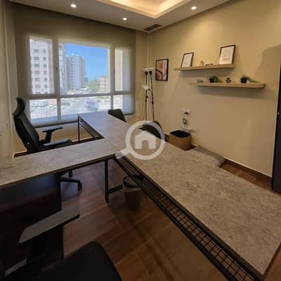 عقارات تجارية اخرى  للايجار في بنيد القار، مدينة الكويت - Furnished office without a license for rent in Bneid Al-Qar