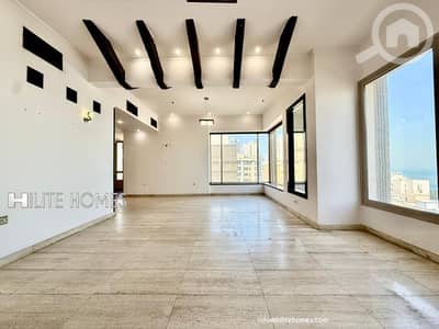 فلیٹ 3 غرف نوم للايجار في الشعب، مدينة الكويت - Three Bedroom Sea view Apartment in Al Shaab