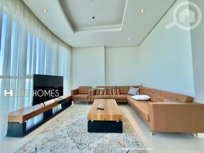 3 Bedroom Flat for Rent in Sha'ab, Kuwait City - Three bedroom semi furnished apartment for rent in shaab