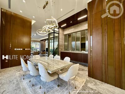 3 Bedroom Apartment for Rent in Al Salmiya, Kuwait City - Modern fully Furnished three Master bedrooms ground floor with private