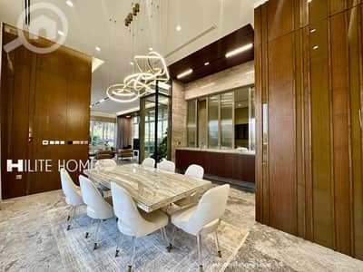 3 Bedroom Flat for Rent in Al Salmiya, Kuwait City - Modern fully Furnished three Master bedrooms ground floor with private