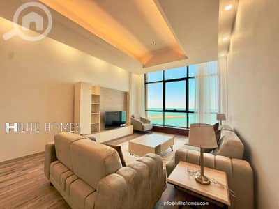 2 Bedroom Apartment for Rent in Bnied Al Qar, Kuwait City - Furnished Two Bedroom Serviced Apartment For Rent,Close to Kuwait Cit