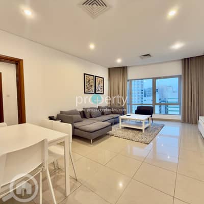 فلیٹ 1 غرفة نوم للايجار في السالمية، مدينة الكويت - 1 bedroom furnished apartment for rent in Salmiya