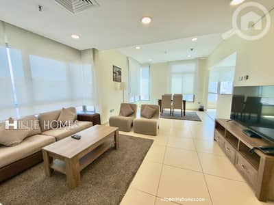 1 Bedroom Apartment for Rent in Al Salmiya, Kuwait City - Furnished One Bedroom Apartment in Salmiya