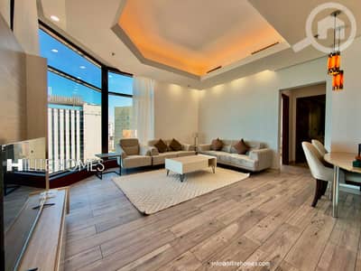 1 Bedroom Flat for Rent in Bnied Al Qar, Kuwait City - Furnished one Bedroom Serviced Apartment For Rent in Bneid Al Gar