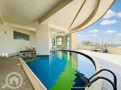 2 Bedroom Flat for Rent in Al Salmiya, Kuwait City - Furnished Sea view 2 bedroom apartment for rent in Salmiya 2 Bedroom Flat for Rent in Al Salmiya, Kuwait City - Furnished Sea view 2 bedroom apartment for rent in Salmiya