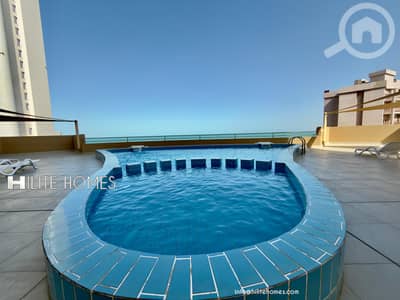 3 Bedroom Flat for Rent in Al Salmiya, Kuwait City - Three bedroom apartment for rent in salmiya