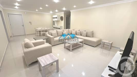 2 Bedroom Flat for Rent in Al Jabriya, Kuwait City - Fully Furnished 2 Bedroom Apartment with Balcony in Jabriya