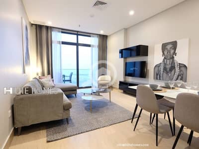 شقة 2 غرفة نوم للايجار في السالمية، مدينة الكويت - Furnished 2 bedroom apartment for rent in salmiya