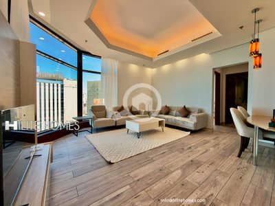 1 Bedroom Flat for Rent in Bnied Al Qar, Kuwait City - Fully furnished 1 Bedroom Serviced Apartment For Rent in Bneid Al Qar