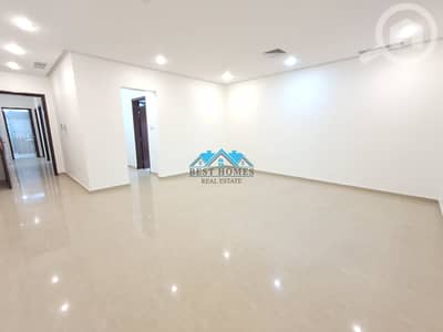 3 Bedroom Flat for Rent in Rumaithiya, Kuwait City - Modern 3 Bedroom Ground Floor Apartment with Balcony in Rumaithiya